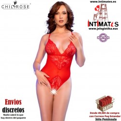 CR-4870 · Body abierto con escote pronunciado · Chilirose