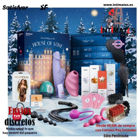 Calendario de Adviento 2025 Deluxe · Calendario erótico para solteros y parejas · Satisfyer