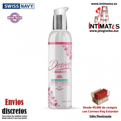 Desire 59 ml · Lubricante a base de silicona para mujeres · Swiss Navy
