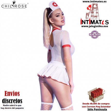 CR-4365 · Disfraz de enfermera sexy · Chilirose
