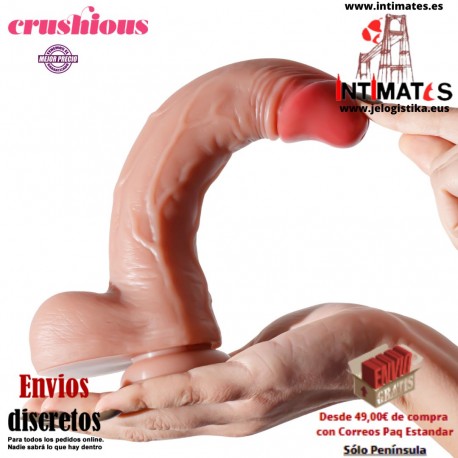Inviktus Dildo 230mm · Consolador de silicona liquida · Crushious