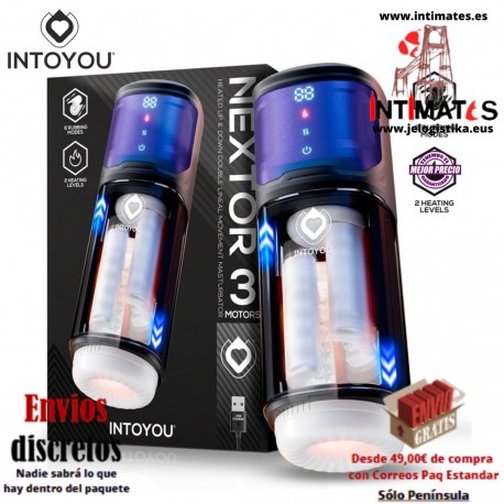 Nextor ·  Masturbador Automático Avanzado con función Fricción y Calor · Action