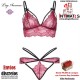 Bralette de tiras y tanga · Leg Avenue