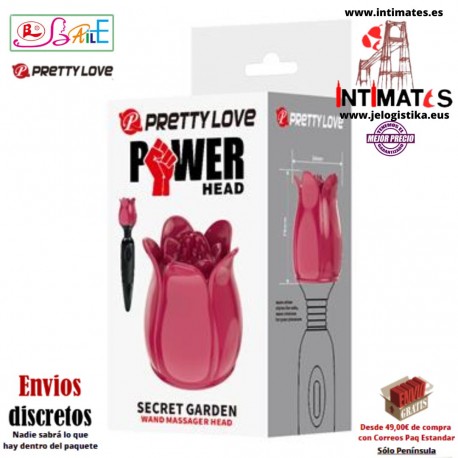 Power Head · Cabezal para el masajeador Power Wand · Pretty Love