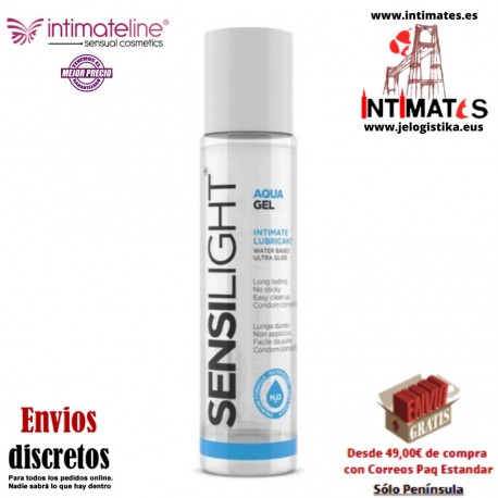 Sensilight Aqua Gel · Lubricante con base de agua 60 ml · Intimateline