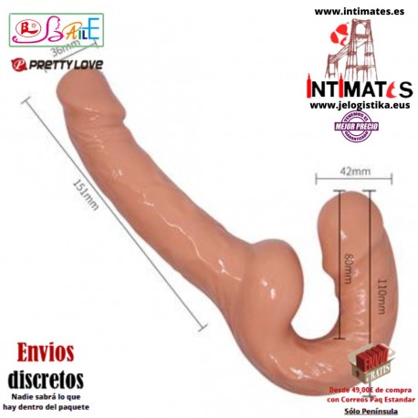 Ultra Passionate Harness · Consolador de dos extremos · Baile