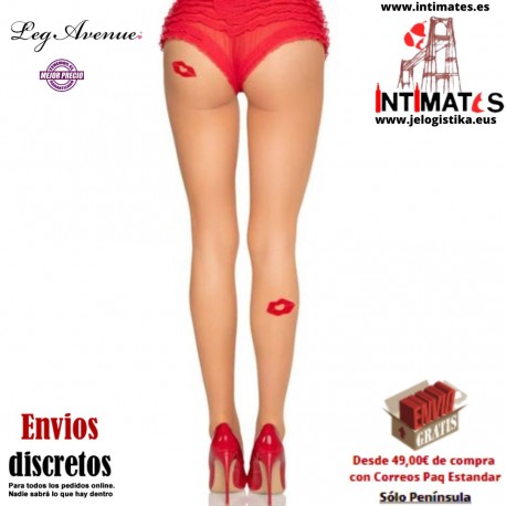 No. 1415 · Medias de licra con besos · Leg Avenue