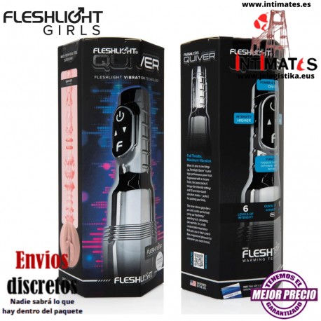 Quiver: Fully · Masturbador vibratorio recargable · Fleshlight
