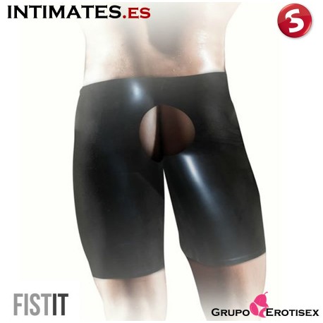 Pantalones Cortos Unisex de Látex · Fist It