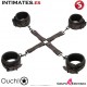 Elegance Hogtie de Pies y Manos  -  Gris Titanium · Ouch!
