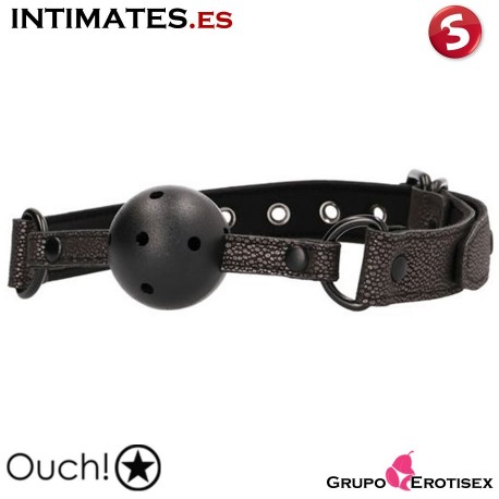 Elegante Mordaza - Gris Titanium · Ouch!