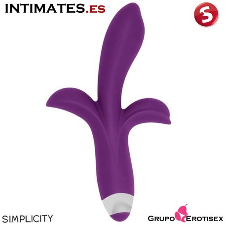 Sinclaire - Lila · Vibrador de Clítoris y Punto G · Simplicity