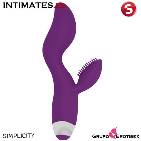Verne - Lila · G-spot & Clitoral vibrator · Simplicity