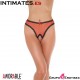 No. 1201· Tanga abierto color rojo · Amorable