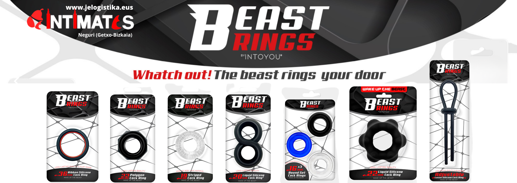 Beast Rings, una marca creada por expertos para el hombre moderno donde encontrarás anillos para el pene de alta calidad, y que puedes adquirir en intimates.es "Tu Personal Shopper Erótico"